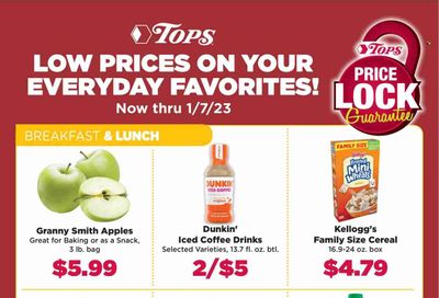 Tops Weekly Ad Flyer Specials November 6 to January 7, 2023