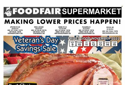 Food Fair Supermarket (CA, KS, MO) Weekly Ad Flyer Specials November 9 to November 15, 2022