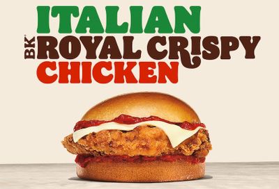 The New BK Italian Royal Crispy Chicken Sandwich Hits the Menu at Burger King