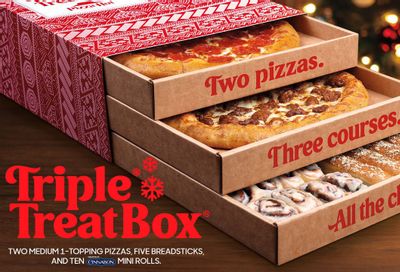 Pizza Hut is Serving Up 3X the Taste with the 3 Course Triple Treat Box