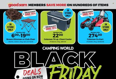 Camping World Weekly Ad Flyer Specials November 17 to December 11, 2022