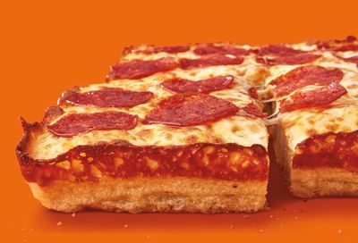 Save with the $8.99 Detroit-Style Deep Dish Pizza from 4-8 PM at Little Caesars Pizza