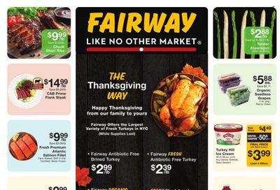 Fairway Market (CT, NJ, NY) Weekly Ad Flyer Specials November 18 to November 24, 2022