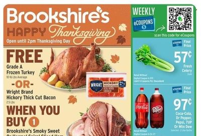 Brookshires (AR, LA, TX) Weekly Ad Flyer Specials November 16 to November 24, 2022