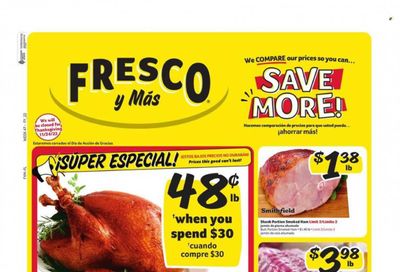 Fresco y Más (FL) Weekly Ad Flyer Specials November 16 to November 22, 2022