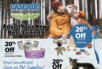 Cascade Farm And Outdoor (OR, WA) Weekly Ad Flyer Specials November 16 to November 22, 2022