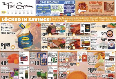 The Food Emporium (NY) Weekly Ad Flyer Specials November 18 to November 24, 2022