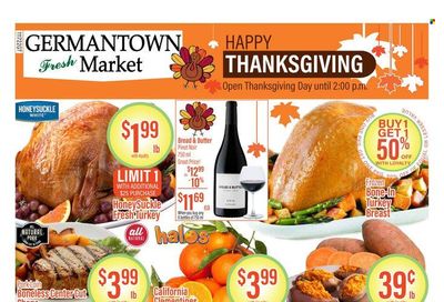 Germantown Fresh Market (OH) Weekly Ad Flyer Specials November 17 to November 24, 2022