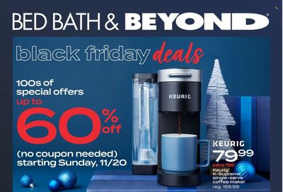 Bed Bath & Beyond Weekly Ad Flyer Specials November 22 to November 26, 2022