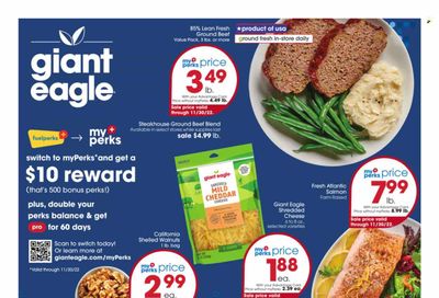 Giant Eagle (OH, PA) Weekly Ad Flyer Specials November 24 to November 30, 2022