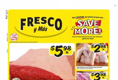 Fresco y Más (FL) Weekly Ad Flyer Specials November 25 to November 29, 2022