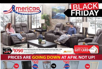 American Furniture Warehouse (AZ, CO, TX) Weekly Ad Flyer Specials November 25 to December 3, 2022