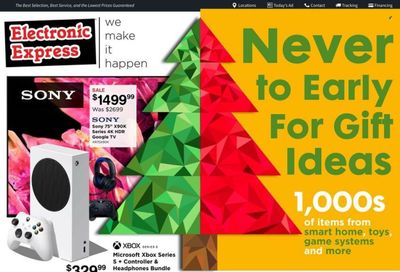 Electronic Express (AL, TN) Weekly Ad Flyer Specials November 27 to December 3, 2022