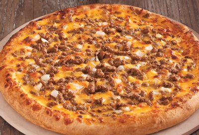 Hunt Brothers Pizza Dishes up their New Cheeseburger Pizza for a Short Time Only