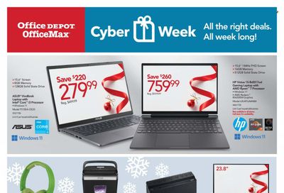 Office DEPOT Weekly Ad Flyer Specials November 27 to December 3, 2022