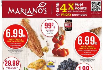 Mariano’s (IL) Weekly Ad Flyer Specials November 30 to December 6, 2022