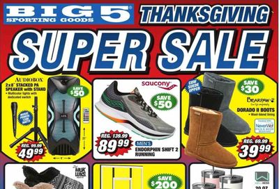 Big 5 (AZ, CA, CO, ID, NM, OR, UT, WA) Weekly Ad Flyer Specials November 28 to December 1, 2022