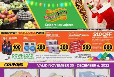 Fiesta Foods SuperMarkets (WA) Weekly Ad Flyer Specials November 30 to December 6, 2022