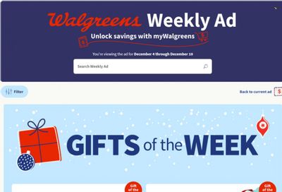 Walgreens Weekly Ad Flyer Specials December 4 to December 10, 2022