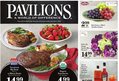 Pavilions (CA) Weekly Ad Flyer Specials November 30 to December 6, 2022
