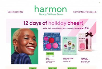 Harmon Face Values (CA, FL, NJ, NV, NY) Weekly Ad Flyer Specials December 1 to December 31, 2022