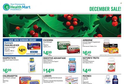 Health Mart Weekly Ad Flyer Specials December 1 to December 31, 2022