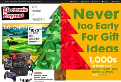 Electronic Express (AL, TN) Weekly Ad Flyer Specials December 4 to December 10, 2022