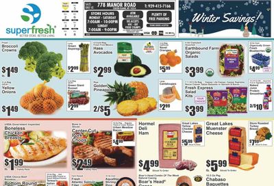 Super Fresh (NY) Weekly Ad Flyer Specials December 2 to December 8, 2022