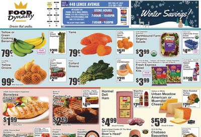 Food Dynasty (NY) Weekly Ad Flyer Specials December 2 to December 8, 2022