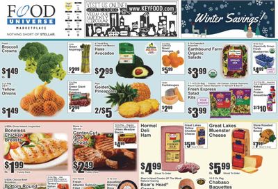 Food Universe (NY) Weekly Ad Flyer Specials December 2 to December 8, 2022