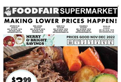 Food Fair Supermarket (CA, KS, MO) Weekly Ad Flyer Specials November 30 to December 6, 2022