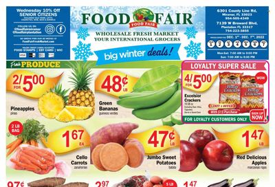 Food Fair Fresh Market (FL) Weekly Ad Flyer Specials December 1 to December 7, 2022