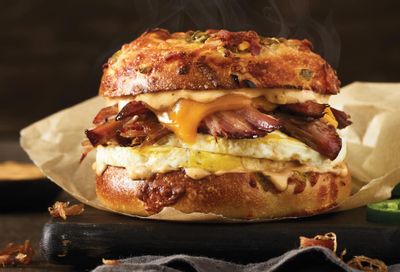 Score a $5 Bonus Card with a $30 Gift Card Purchase at Einstein Bros. Bagels Through to December 31 Score a $5 Bonus Card with a $30 Gift Card Purchase at Einstein Bros. Bagels Through to December 31