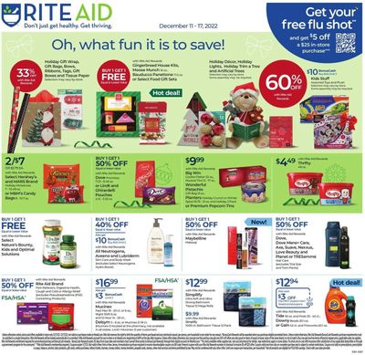RITE AID Weekly Ad Flyer Specials December 11 to December 17, 2022