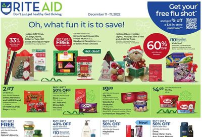 RITE AID Weekly Ad Flyer Specials December 11 to December 17, 2022