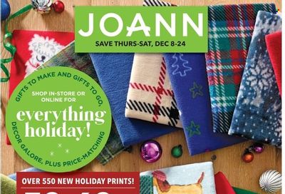 JOANN Weekly Ad Flyer Specials December 8 to December 24, 2022