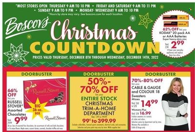 Boscov's (CT, DE, MD, NJ, NY, PA) Weekly Ad Flyer Specials December 8 to December 14, 2022