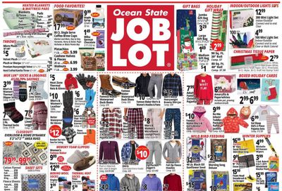 Ocean State Job Lot (CT, MA, ME, NH, NJ, NY, RI, VT) Weekly Ad Flyer Specials December 8 to December 14, 2022