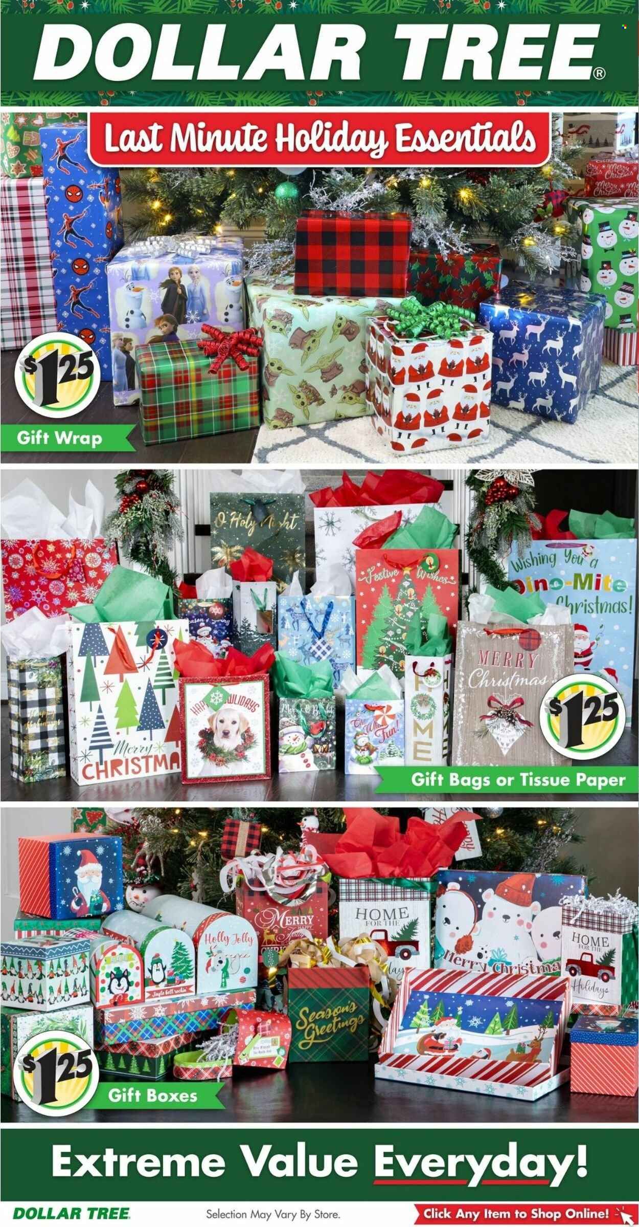 Dollar Tree Weekly Ad Flyer Specials December 11 to December 25, 2022