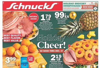 Schnucks (IA, IL, IN, MO) Weekly Ad Flyer Specials December 14 to December 27, 2022
