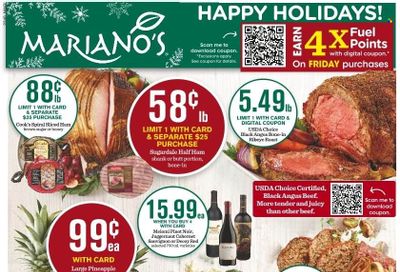 Mariano’s (IL) Weekly Ad Flyer Specials December 14 to December 20, 2022