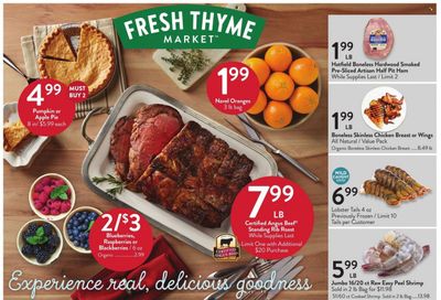Fresh Thyme Weekly Ad Flyer Specials December 14 to December 25, 2022