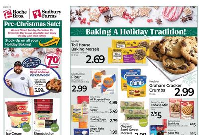 Roche Bros. (MA) Weekly Ad Flyer Specials December 9 to December 15, 2022
