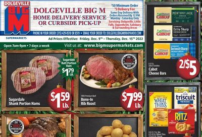 Big M (NY, PA) Weekly Ad Flyer Specials December 9 to December 15, 2022