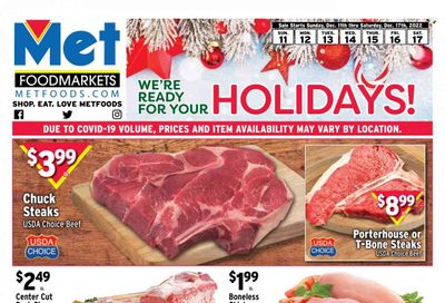 Met Foodmarkets Weekly Ad Flyer Specials December 11 to December 17, 2022