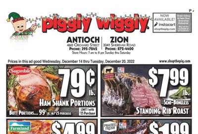 Piggly Wiggly (GA, SC) Weekly Ad Flyer Specials December 14 to December 20, 2022