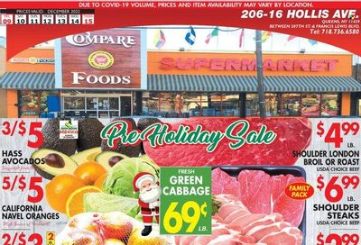 Compare Foods (NY) Weekly Ad Flyer Specials December 9 to December 15, 2022