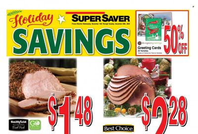 Super Saver Weekly Ad Flyer Specials December 14 to December 20, 2022