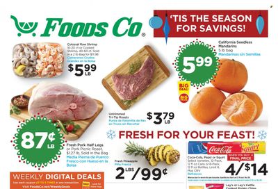Foods Co (CA, OH, VA) Weekly Ad Flyer Specials December 14 to December 20, 2022