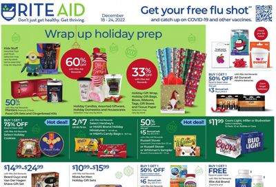 RITE AID Weekly Ad Flyer Specials December 18 to December 24, 2022